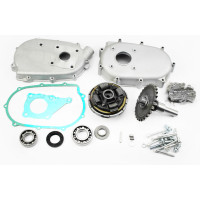 Редуктор с автоматическим сцеплением, на двигатель под шпонку Ø20мм, выходной вал Ø19мм, передаточное число 1/2 Редуктор с автоматическим сцеплением, на двигатель под шпонку Ø20мм, выходной вал Ø19мм, передаточное число 1/2