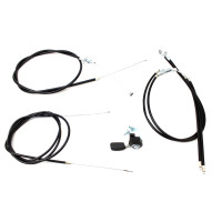 Тросики комплект 4 шт + рычаг газа (R170F)