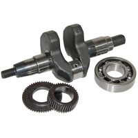 Коленвал в сборе шлицы 25 мм (186F)