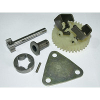 Масляный насос+шестерня масляного насоса (комплект) Z-37 (186F)