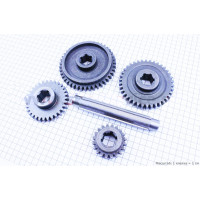 Вал шлицевой в сборе (R180/R190/R195)