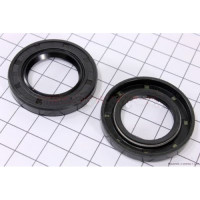 Сальники 25х41,25х6 (7) коленвала, комплект 2 шт 168F/170F Сальники 25х41,25х6 (7) коленвала, комплект 2 шт 168F/170F