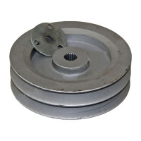 Шкив ремня редуктора D=125 большой Z=19 (ведомый) (168F/170F)