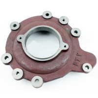 Крышка блока двигателя левая 6отв. Тип №3 (R195)