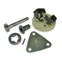 Масляный насос+шестерня масляного насоса(комплект) Z-37 (178F)